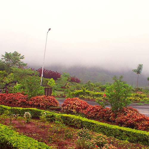 YSS Igatpuri Retreat Grounds Beautiful Scenic View In Monsoon