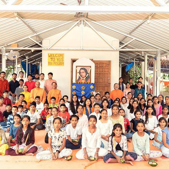 Inaugural session of the Teen Programme at Shiva Mandir, Ranchi Ashram