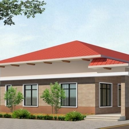 Architectural rendering of the renovated OPD block…