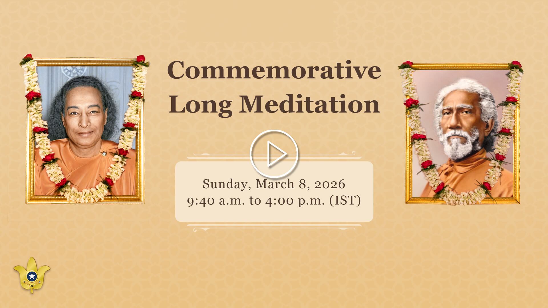YSS ODK Commemorative Long Meditation, March 08, 2026
