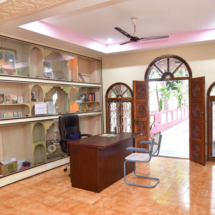 YSS Rajahmundry Retreat – Reception cum Book Sales Area