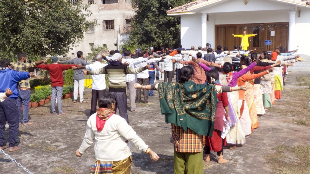 yss dihika retreat monastic led energization exercises