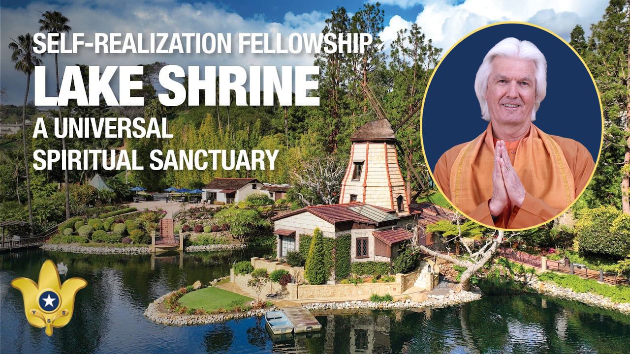 SRF Lake Shrine 75th Anniversary Celebration (Special Live-Stream with Swami Chidananda Giri) — August 22, 2026