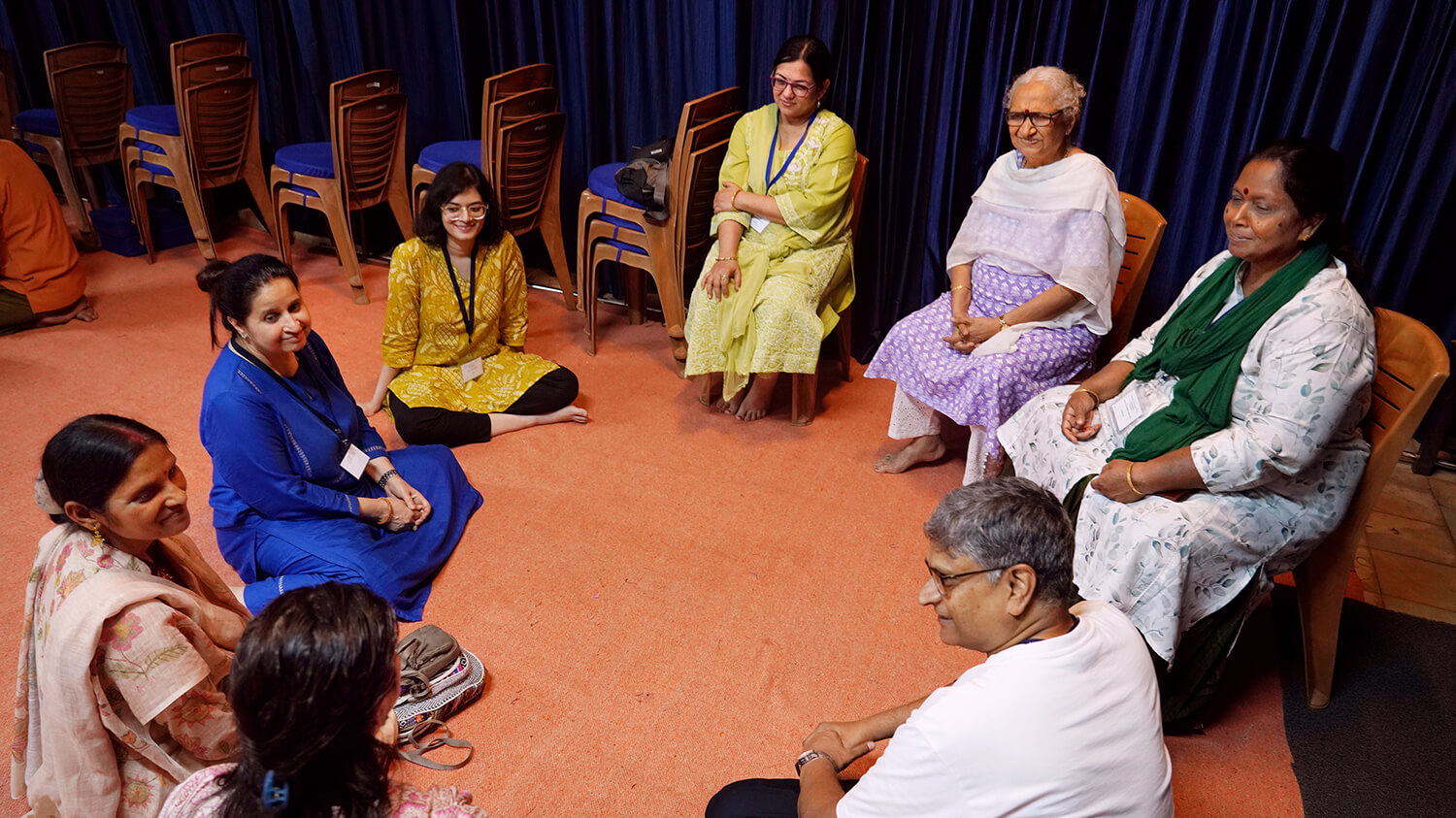YSS Youth Services Leaders Retreat - Dakshineswar - Fellowship with Volunteers