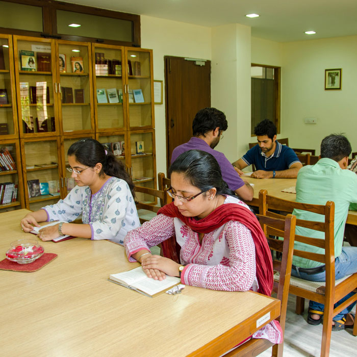 YSS Noida Ashram – Library and Reading Room