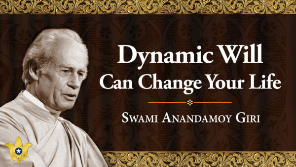 Dynamic Will Can Change Your Life by Swami Anandamoy Giri